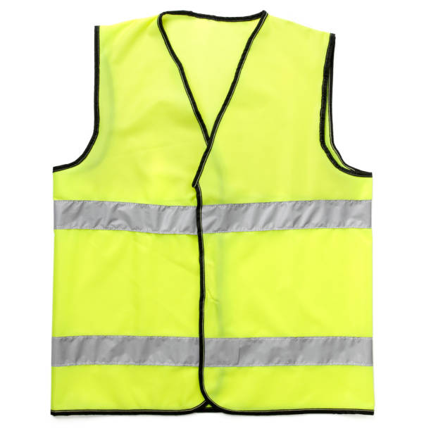 safety vest isolated on white background